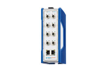 10-portowy zarządzalny switch Single Pair Ethernet o łatwej konfiguracji 